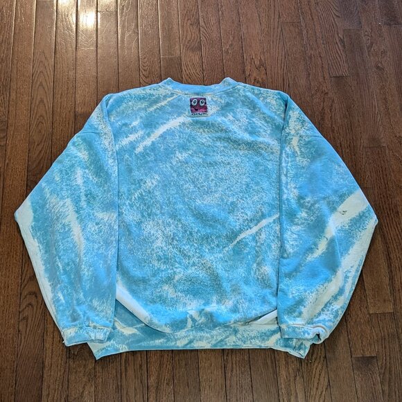 1992 Humulin The Winning Edge Blue Tie Dye Crewneck Made in Canada - Size XL (28 - Picture 5 of 6